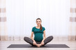 © Africa Studio - Beautiful pregnant woman doing exercise indoors