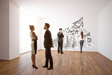 Wall Mural - Meeting concept