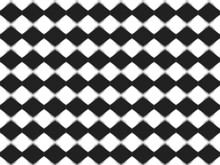 Vibrating Black And White Checkerboard Pattern Illustration