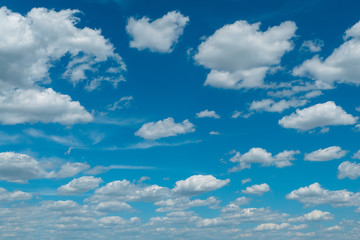 Blue sky clouds