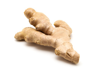 ginger on white background