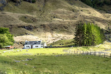 Amazing Scottish Landscape At Achnambeithach In Glencoe, Scottish Highlands