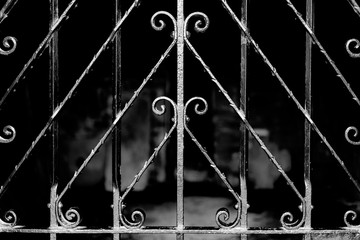 Wrought iron pattern 