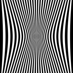 Leinwandbilder - Distortion effects on various patterns. Geometric deformed textured series
