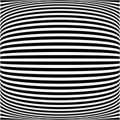 Leinwandbilder - Distortion effects on various patterns. Geometric deformed textured series