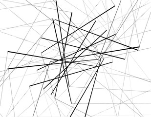 Aufkleber - Geometric edgy shape, pattern. Rough, edgy geometric textured element