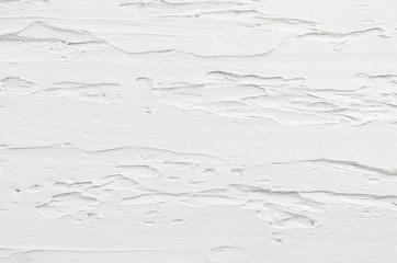 Wall Mural - White decorative plaster texture. Light modern abstract background.
