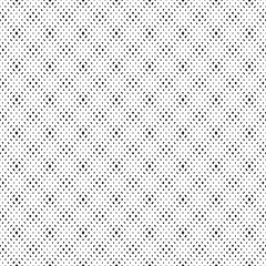 Fototapete - Black and white seamless geometric pattern. Repeatable texture / background with array, structure of shapes