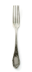 Old silver fork