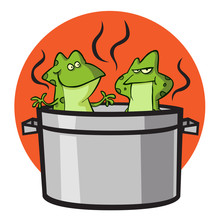 Boiling Frogs In Pot