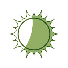 Sticker - isolated big sun icon vector illustration graphic design