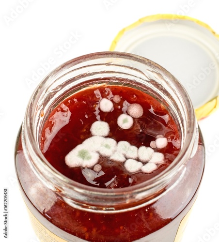 Download An Open Jar Of Strawberry Jam With Mould Growing On Top Buy This Stock Photo And Explore Similar Images At Adobe Stock Adobe Stock Yellowimages Mockups