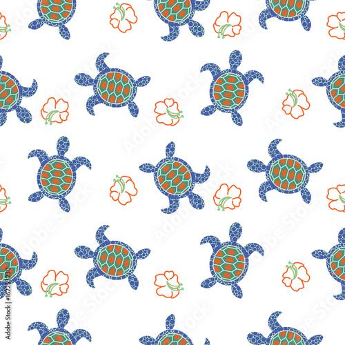 fabric tortoise pattern