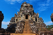 Main Tower Of Ancient Hinduism Temple In Angkor