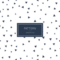 Wall Mural - geometric triangle pattern