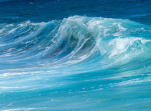 Frozen Motion Of Ocean Waves Off Hawaii