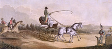 George Iv In Carriage. Date: 1762 - 1830