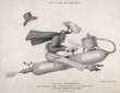 The Aerial Steam Horse. Date: 1828
