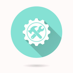 Poster - Tool vector icon.