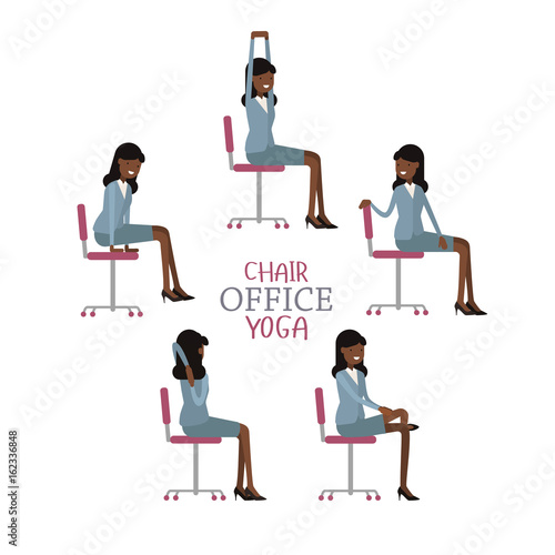 chair yoga for the office