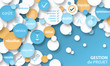 © Web Buttons Inc - Bannière Concept GESTION DE PROJET