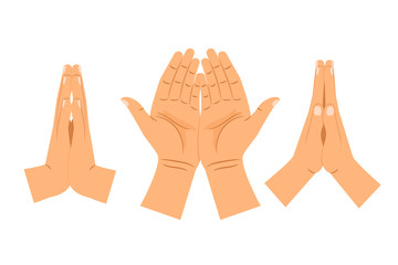 Religion praying hands