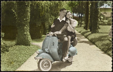 Vespa' Scooter - 1960s. Date: 1960s