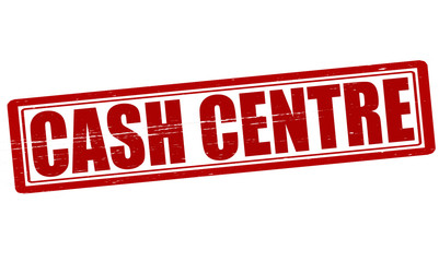 Sticker - Cash centre