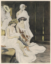 Ladies Changing. Date: Circa 1909