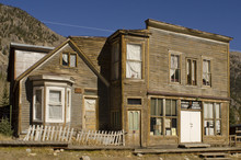 Abandoned Buildings In Ghost Town