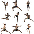 © newarta.com - Fighter pose set 1 rendering 3d