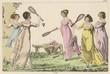 Sporting Fashions circa 1805. Date: circa 1805