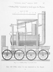 Wall Mural - Puffing Billy  Hedley's improved Wylam engine. Date: 1815