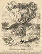 Crinoline in High Wind. Date: 1866