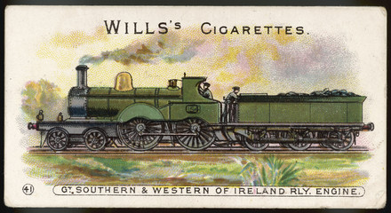 Wall Mural - Great Southern and Western Railway Locomotive. Date: late 19th century