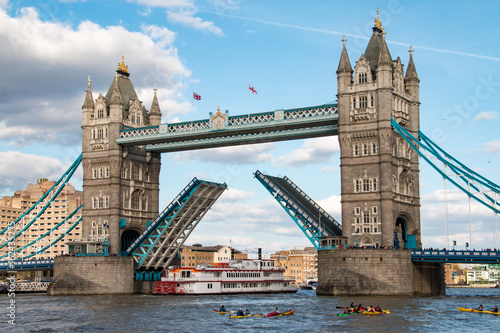 Plakat Tower Bridge, Londyn, Wielka Brytania