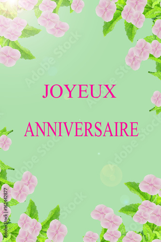 Joyeux Anniversaire Sur Carte Florale Fond Vert Buy This Stock Photo And Explore Similar Images At Adobe Stock Adobe Stock Joyeux Anniversaire Sur Carte Florale Fond Vert Buy This Stock Photo And Explore Similar Images At Adobe Stock Adobe Stock