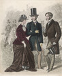 Riding Dress 1856. Date: 1856