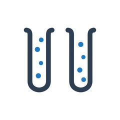 Poster -  Test Tube Icon