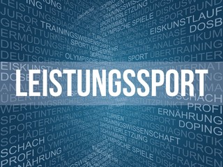 Canvas Print - Leistungssport