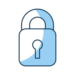 safe secure padlock icon vector illustration design