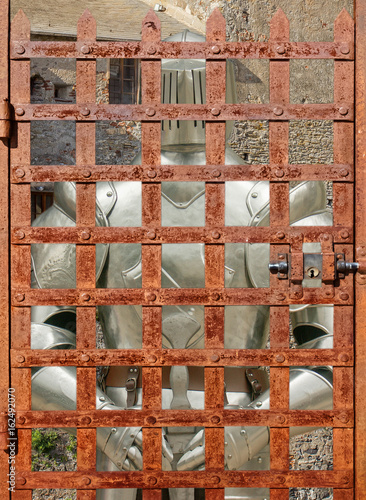 Armure De Chevalier Derriere Porte De Fer Fond Chateau Fort Buy This Stock Photo And Explore Similar Images At Adobe Stock Adobe Stock Armure De Chevalier Derriere Porte De Fer Fond Chateau Fort Buy This Stock Photo And Explore Similar Images At Adobe Stock Adobe Stock