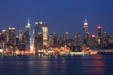 Fototapeta  - New-York winter Skyline