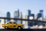 Fototapeta  - Yellow Taxi & New-York
