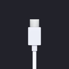 Sticker - usb type c plug