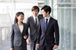© taka - portrait of asian businessteam in office