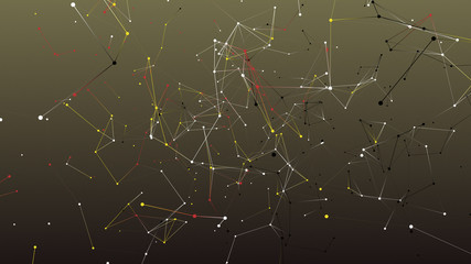 Wall Mural - colored geometry abstract background