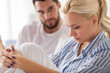 © Syda Productions - unhappy couple having conflict in bed at home
