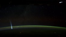 December 21, 2011 : International Space Station View Of Lovejoy Comet. Created From Public Domain Images, Courtesy Of NASA Johnson Space Center : Http://eol.jsc.nasa.gov