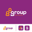 Group concept logo template